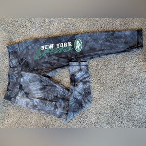 New York Jets Tie-Dye Joggers - Black